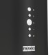 Вытяжка Franke/ Best, Цилиндрическая островная вытяжка REEF 35 BK, 35 см, 750 м3/ч, электронное управление, LED освещение, 66 дБ, Угольный фильтр Ф-10 (опция), цвет черный