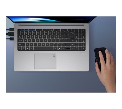 Ноутбук/ ASUS P1503CVA-S70925 15.6"(1920x1080 (матовый) WVA)/Intel Core i7 13620H(2.4Ghz)/16384Mb/512PCISSDGb/noDVD/Int:Intel UHD Graphics/Cam/BT/WiFi/50WHr/war 1y/1.65kg/Misty Grey/DOS