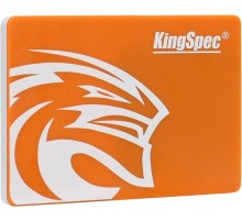 Твердотельный накопитель/ Kingspec SSD P3-128, 128GB, 2.5" 7mm, SATA3, R/W 500/500MB/s, IOPs н.д./н.д., TBW 60, DWPD 0.4 (3 года)
