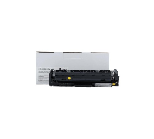 Картридж желтый, 6 000 страниц, для HP моделей Color LJ M454dn/M454dw/M479dw (аналог W2032X(415X), работает до версии прошивки 002.2310A), FP-W2032X