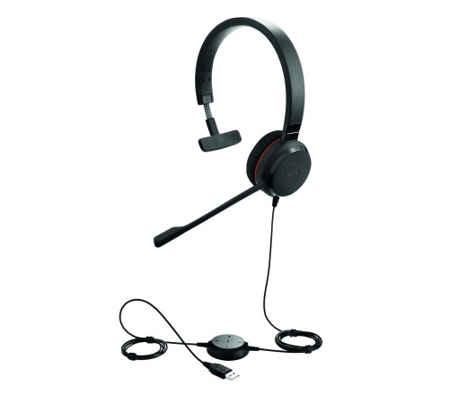 Гарнитура проводная/ Jabra EVOLVE 30 II MS Mono