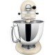 Настольный миксер KitchenAid Настольный миксер с откидным блоком Artisan 4.8 л, кремовый