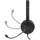 Компьютерная гарнитура Defender 63164 Tune 160 черный, провод 1.8 м