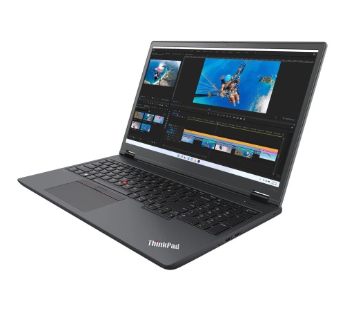 Ноутбук/ Lenovo ThinkPad P16v G1 16" WQUXGA (3840 x 2400) IPS 100%DCI-P3 800 nits, AMD Ryzen™ 7 PRO 7840HS, 32GB DDR5, 1TB SSD,  NVIDIA RTX A1000 6GB, Qualcomm Wi-Fi 6E,  5MP RGB+IR Cam, 90Wh, Backlit Keys, Win 11 Pro, Black ( EN_kbd , 3pin cable)