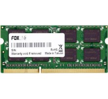 Память оперативная/ Foxline SODIMM 2GB 1600 DDR3 (256*8) 1.35V