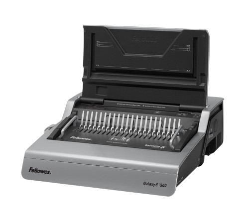 Переплетчик Fellowes GALAXY-E на пл. пружину с эл. перфорацией, сшивает до 500 лст., перф. 28 лст., шт Переплетчик Fellowes GALAXY-E Переплетчик Fellowes GALAXY-E на пл. пружину с эл. перфорацией, сшивает до 500 лст., перф. 28 лст., шт Переплетчик Fellowes GALAXY-E