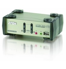 Переключатель электронный ATEN 2-Port PS/2-USB VGA/Audio KVMP™ Switch with OSD