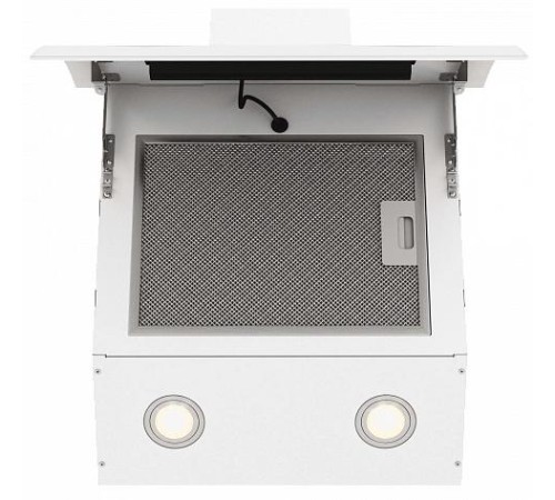 Вытяжка ELIKOR GOOD, Кухонная вытяжка ELIKOR КВ WAVE 50 WH, наклонная, 50 см, 750 м3/ч, белый