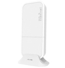 Точка доступа MikroTik wAP R with 650MHz CPU, 64MB RAM, 1xLAN, built-in 2.4Ghz 802.11b/g/n Dual Chain wireless with integrated antenna, miniPCI slot, LTE internal antenna with 2 x u.fl connectors, RouterOS L4, outd