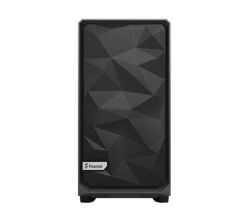 Корпус ПК без блока питания/ Case Fractal Design Meshify 2 TG Light Tint, Midi-Tower, 3x140mm, 2xUSB-A 3.2 + 1xUSB 3.2 Type-C E-ATX, ATX, mATX, mITX Gray