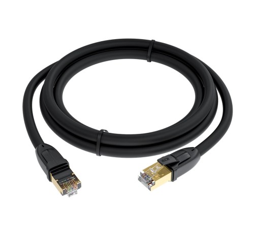 GCR Патч-корд PROF прямой 2.0m, FTP медь кат.6, позолоч. контакты и коннектор, 25 AWG, Deluxe ethernet high speed 10 Гбит/с, RJ45, T568B GCR Патч-корд PROF прямой 2.0m, FTP медь кат.6, позолоч. контакты и коннектор, 25 AWG, Deluxe ethernet high speed 10 Гбит/с, RJ45, T568B
