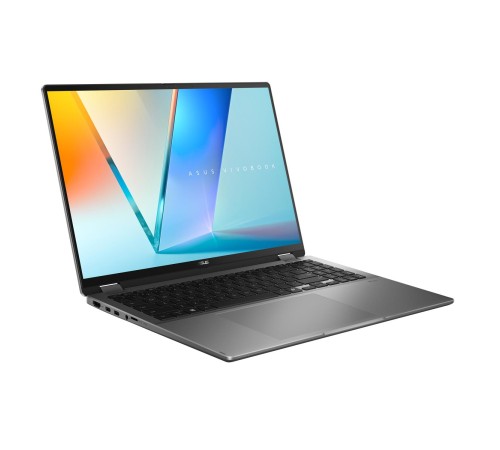 Ноутбук/ ASUS TP3607SA-RJ068W flip 16"(2880x1800 OLED)/Touch/Intel Core Ultra 7 256V(2.2Ghz)/16384Mb/1024PCISSDGb/noDVD/Int:Intel Arc graphics/Cam/BT/WiFi/75WHr/war 1y/1.76kg/Matte Gray/Win11Home + стилус Ноутбук/ ASUS TP3607SA-RJ068W flip 16"(2880x1800 OLED)/Touch/Intel Core Ultra 7 256V(2.2Ghz)/16384Mb/1024PCISSDGb/noDVD/Int:Intel Arc graphics/Cam/BT/WiFi/75WHr/war 1y/1.76kg/Matte Gray/Win11Home + стилус