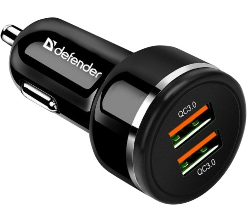 Defender Автомобильное ЗУ UCA-80 2xUSB QC3.0, 36W