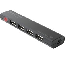 Defender#1 Универсальный USB разветвитель Quadro Promt USB 2.0, 4 порта