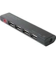 Defender#1 Универсальный USB разветвитель Quadro Promt USB 2.0, 4 порта