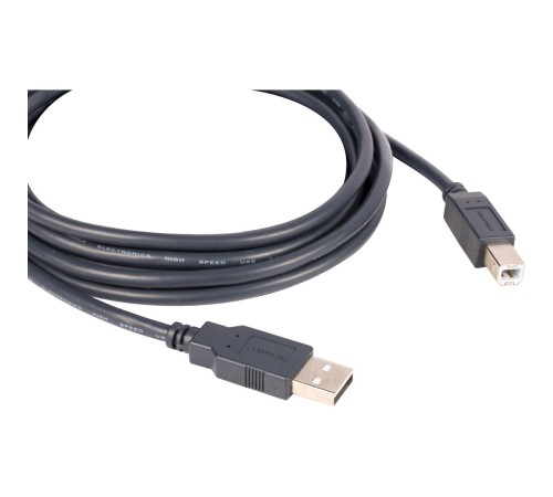 Кабель USB-A 2.0 вилка- USB-B вилка, 3 м