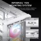 Корпус без блока питания/ Case Corsair Frame 4000D RS ARGB, Midi-Tower, TG, 3x120mm ARGB, 2xUSB-A 3.2, 1xUSB 3.2 Type-C, E-ATX, ATX, mATX, mITX White