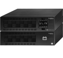 ИБП Smart-Save Online SRV Systeme Electric 10000 ВА, монтаж в стойку 6U, 230 В, 1:1, клеммный вход/выход, SmartSlot, LCD, USB, версия с возможностью увеличения времени автономии, 2 кор.