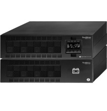 ИБП Smart-Save Online SRV Systeme Electric 10000 ВА, монтаж в стойку 6U, 230 В, 1:1, клеммный вход/выход, SmartSlot, LCD, USB, версия с возможностью увеличения времени автономии, 2 кор.