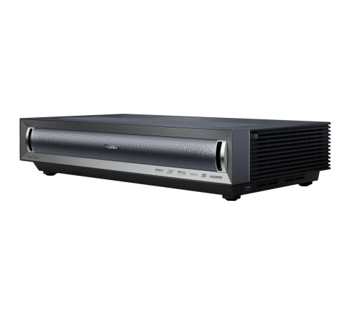 Лазерный проектор TV 120'' Hisense/ 80~150", Projector Triple-Chroma, 4K UHD, 25 000ч, 3000Лм, 4K@60Hz, 2K@240Hz, 2K@120Hz, 15W x 2 + 10w ? 2 treble, VIDAA U7.6, Voice assistant, HDMI 2.1x2, HDMI 2.0x1, USB 3.0x1, USB 2.0x1, Bluetooth, WiFi, AirPlay Лазерный проектор TV 120'' Hisense/ 80~150", Projector Triple-Chroma, 4K UHD, 25 000ч, 3000Лм, 4K@60Hz, 2K@240Hz, 2K@120Hz, 15W x 2 + 10w ? 2 treble, VIDAA U7.6, Voice assistant, HDMI 2.1x2, HDMI 2.0x1, USB 3.0x1, USB 2.0x1, Bluetooth, WiFi, AirPlay