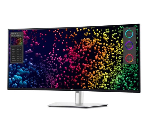 Монитор Dell 40"    U4025QW, Curved Thunderbolt™ Hub Monitor  2500R IPS Black Technology, 5120 x 2160 at 120 Hz, 2000:1, 21:9, 600 cd/m2 (HDR peak), 5 ms, H-AD, Built-in speaker 2 x 9 W"