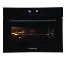 Встраиваемый духовой шкаф Kuppersberg/ компактный, ШхВхГ: 59.5х45.4х56.5 см, 50 л, А+, гидролизная очистка, черный цвет