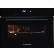 Встраиваемый духовой шкаф/ компактный, ШхВхГ: 59.5х45.4х56.5 см, 50 л, А+, гидролизная очистка, черный цвет