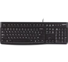 Клавиатура/ Keyboard Logitech K120 (USB, waterproof, low profile) OEM