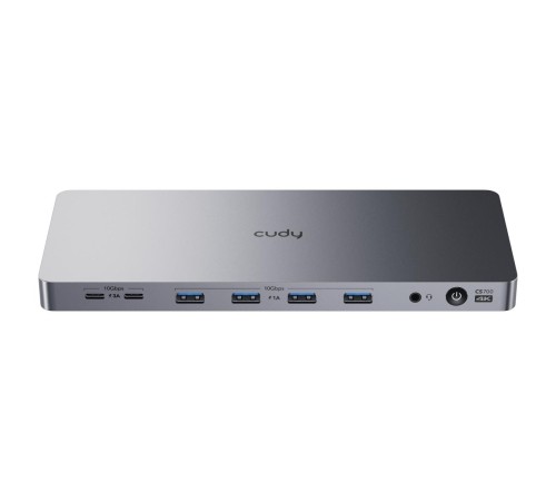 Станция докирования/ 13-IN-1 10Gbps USB-C Dual 4K Docking Station   150W PSU