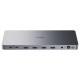 Станция докирования/ 13-IN-1 10Gbps USB-C Dual 4K Docking Station   150W PSU