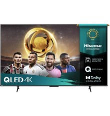 Телевизор ЖК 85'' Hisense/ 85", QLED, Ultra HD, 144Hz, Smart TV (ОС VIDAA U8.5), Wi-Fi, DVB-T2/T/C/S2/S, 144Hz Game Mode PRO, FreeSync Premium, HDR10+, 2.0ch 2х15W, CI+(1.4), 4хHDMI, 2хUSB, Black 2025
