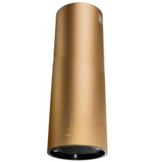 ВЫТЯЖКА MAUNFELD LEE ISLA 39 GOLD/ островная вытяжка с потолочным креплением, 1050 м3, кухни до 40м2, 52дБ, LED, электронное управление, в опции угольный фильтр CF172C, золотая