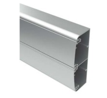 Алюминиевый кабель-канал 140х50 (с 2 крышками), цвет белый