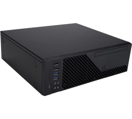 Корпус Slim Case Powerman KI331 Black РМ-300SFX 80+ UBS2.0*2+USB 3.1*2+A(HD)+Front fan 80x80x15mm*1, Micro-ATX, mini-ITX