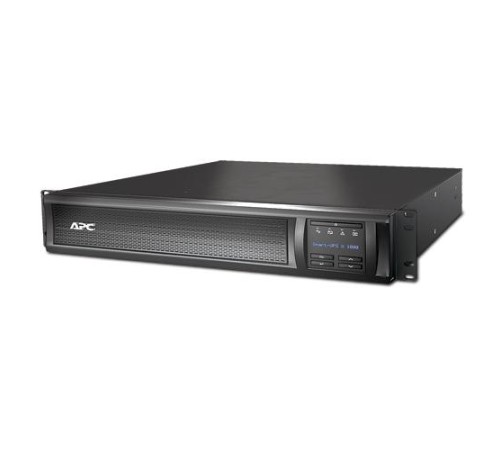 Источник бесперебойного питания мощностью 800VА APC Smart-UPS X 1000VA/800W, Tower/RM 2U, Ext. Runtime, Line-Interactive, LCD, Out: 220-240V 8xC13 (2-gr. switched) , SmartSlot, USB, COM, EPO, HS User Replaceable Bat, Black, 1 year warranty