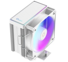 Кулер для процессора Ocypus Gamma A40 WH ARGB Digital, 100mm ARGB FAN, Top Display Panel, 4 HEAT PIPES, 4-PIN PWM, 600-2400 RPM, 29.5DBA, HYDRO BEARING, LGA115X/1200/1700/18XX, AM4/AM5