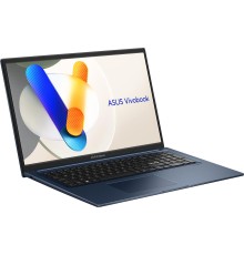 Ноутбук/ ASUS X1704ZA-AU343 17.3"(1920x1080 (матовый) IPS)/Intel Core i5 1235U(1.3Ghz)/16384Mb/512PCISSDGb/noDVD/Int:Intel Iris Xe Graphics/Cam/BT/WiFi/50WHr/war 1y/2.1kg/Quiet Blue/DOS