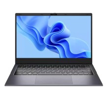 Ноутбук/ CHUWI GemiBook Xpro 14.1"(1920x1080 IPS)/Intel N-series N150(0.8Ghz)/16384Mb/512SSDGb/noDVD/Int:Intel UHD Graphics/Cam/BT/WiFi/38WHr/war 1y/1.46kg/Grey/Win11Home + мышь