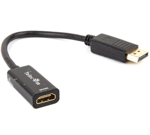 Кабель/ Кабель-переходник DP --> HDMI-F 4K@30Hz 0.2m , Telecom (TA801)