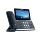 Телефон YEALINK SIP-T58W, 16 аккаунтов, цветной сенсорный экран 7" 1024х600, Android, WiFi, Bluetooth, GigE, без CAM50, без БП, шт