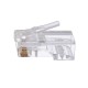 Коннектор/ Коннектор GoPower RJ-45 (m) кат.5е (цена за упаковку) 100шт. (1/25)