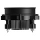 Кулер для процессора PCCooler R120, 95mm FAN, AL, 4-PIN PWM, 900-2700 RPM, 27.8DBA, HYDRO BEARING, LGA 1851/1700/1200/115X