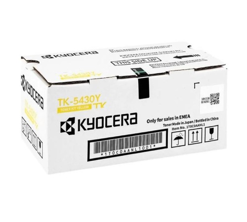 Тонер Kyocera Тонер-картридж TK-5430Y для ECOSYS MA2100cfx/MA2100cwfx/PA2100cwx/PA2100cx жёлтый (1250 стр.) Тонер Kyocera Тонер-картридж TK-5430Y для ECOSYS MA2100cfx/MA2100cwfx/PA2100cwx/PA2100cx жёлтый (1250 стр.)