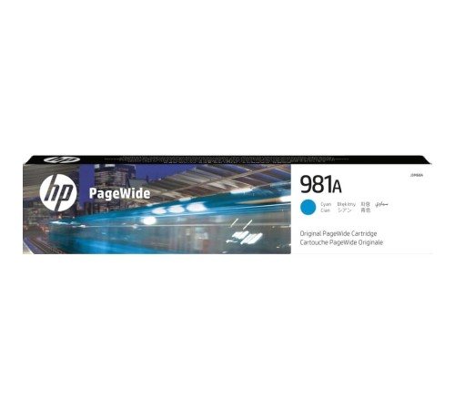 Картридж/ HP 981A Cyan Original PageWide Cartridge Картридж/ HP 981A Cyan Original PageWide Cartridge