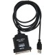 Кабель-адаптер/ Кабель-адаптер USB A (вилка) -> LPT (прямое подключение к LPT порту принтера) VCOM <VUS7052>1.8м