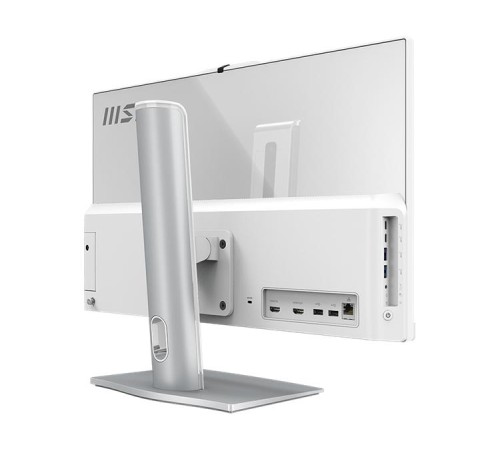 Моноблок MSI Modern AM242P 1M AiO 23,8" FHD (1920x1080)IPS AG Non-touch, Core i5-120U (1.4GHz), 16Gb DDR5(2*8GB), 512GB SSD M.2, Intel UHD, WiFi, BT, camera, WirelessKB&mouse Eng/Rus, No OS,1y,White