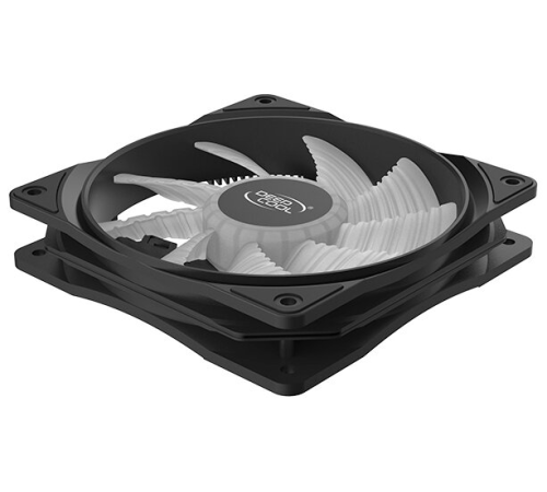 Вентилятор DEEPCOOL RF120R 120x120x25мм (96шт./кор, LED Red подсветка, 1300об/мин) Retail