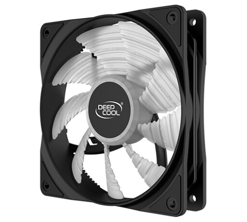 Вентилятор DEEPCOOL RF120R 120x120x25мм (96шт./кор, LED Red подсветка, 1300об/мин) Retail