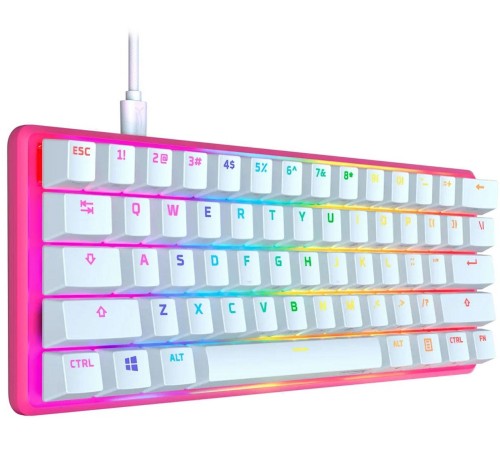 Клавиатура игровая/ HyperX AlloyOrigins 60 (HKBO1S-RB-US/G) (RUS))