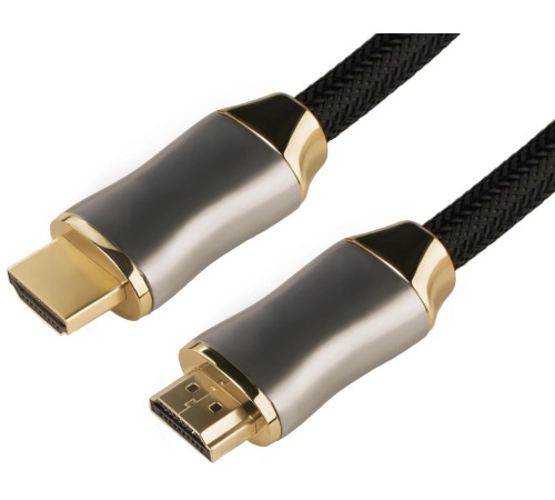 Greenconnect Кабель 1.0m HDMI версия 2.0, HDR 4:2:2, Ultra HD, 4K 60 fps 60Hz/5K*30Hz, 3D, AUDIO, 18.0 Гбит/с, 28/28 AWG, OD7.3mm, тройной экран, черный нейлон, DELUX, GCR-51280 Greenconnect Кабель 1.0m HDMI версия 2.0, HDR 4:2:2, Ultra HD, 4K 60 fps 60Hz/5K*30Hz, 3D, AUDIO, 18.0 Гбит/с, 28/28 AWG, OD7.3mm, тройной экран, черный нейлон, DELUX, GCR-51280
